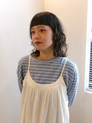 ミディアム JOULE'S natsukiのヘアスタイル