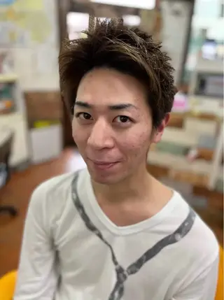 ショート やました 理容所のヘアスタイル