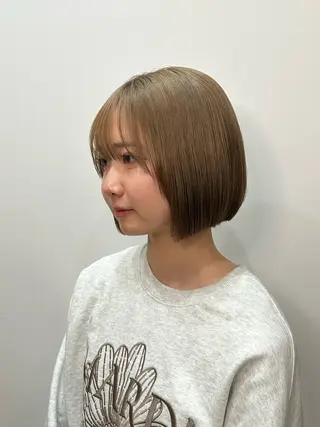 ショート 栄/久屋大通/美髪 /透明感カラー/加藤のヘアスタイル
