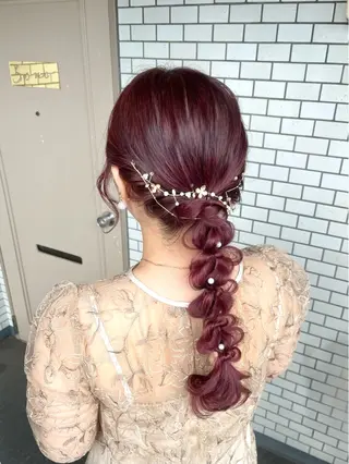 ヘアアレンジ 推し活/イベントヘア 🎀✨yuriのヘアスタイル