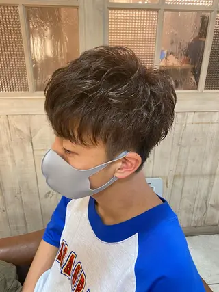 メンズ 井上 日菜乃のヘアスタイル