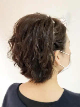 ヘアアレンジ 新宿ヘアセットメイク Asa-mのヘアスタイル