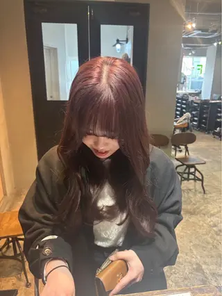 ロング カラー 🎀 yuzu 🎀のヘアスタイル