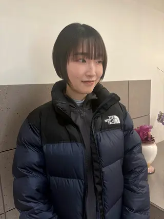 ショート natsuki /HUIのヘアスタイル