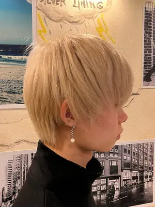 メンズ 🩷ྀི暖色カラー 🫧ྀིススマゴチヨのヘアスタイル