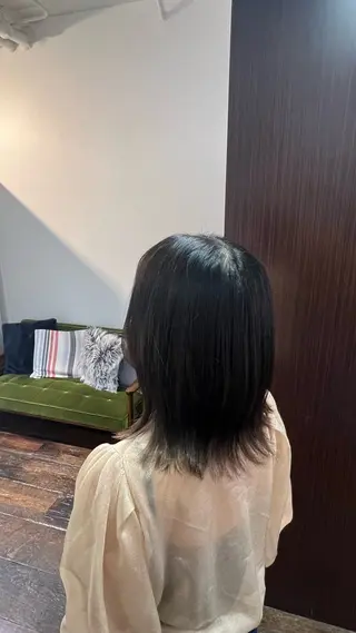 ミディアム 縮毛矯正 / Hikaruのヘアスタイル