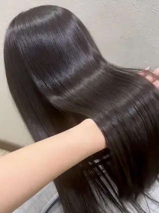 セミロング カラー 中嶋心渚⌇透明感 カラー️🩵🎀‪のヘアスタイル