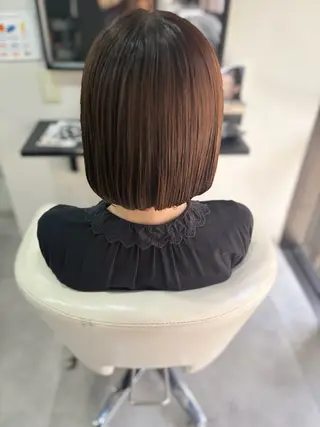 カラー ストレート/カラー 特化雪本☃️のヘアスタイル