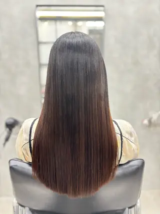 ロング すぐ巻ける縮毛矯正 🍀勝倉　麗のヘアスタイル