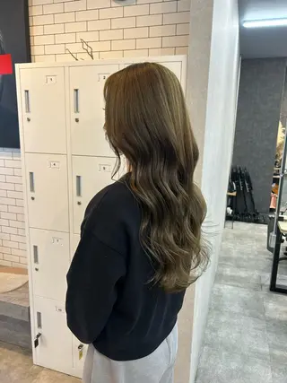 ロング カラー いなみね はるきのヘアスタイル