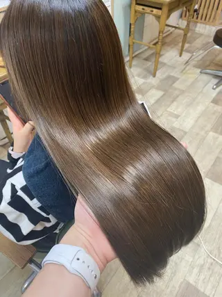 セミロング 髪質改善✨ 角谷　勇のヘアスタイル