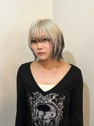 ショート カラー cha kiのヘアスタイル