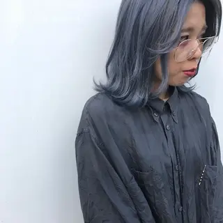 ミディアム カラー chic.🍋 Kirariのヘアスタイル