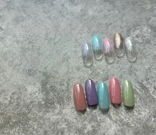 ネイル joieange浜元 心斎橋店Nail🦋のネイルデザイン