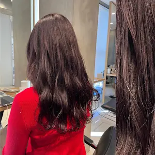 ロング カラー ヘアアレンジ stylist ◎RUKI.のヘアスタイル