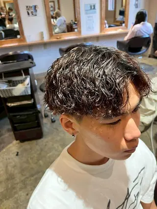 カラー メンズ メンズカット パーマ特化  清士郎のヘアスタイル