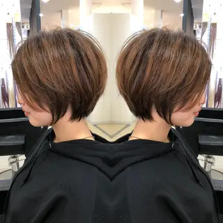 ショート 得能 雅人のヘアスタイル