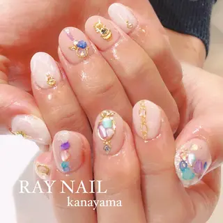 ネイル Arowa 伊田のネイルデザイン