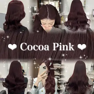 ロング カラー ヘアアレンジ 🫧‪🎀うる艶暖色 🏹Nanako🎀のヘアスタイル