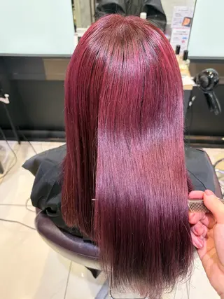 ロング カラー 🫧暖色艶カラ ー❤️🫧Kyaraのマツエク・マツパデザイン
