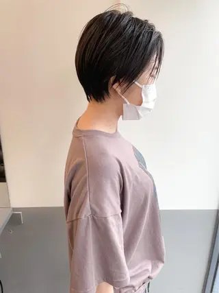 ショート アンニュイレイヤー/ 火ノ見🪡のヘアスタイル