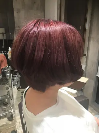ミディアム カラー パーマ ヘアアレンジ メンズ キッズ ネイル マツエク・マツパ EnBlesS西宮 マンツーマン神道有基のヘアスタイル