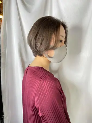 ショート 早瀬裕之 パーマのヘアスタイル
