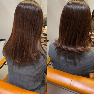 ミディアム カラー ヘアアレンジ 小林 佳祐のヘアスタイル
