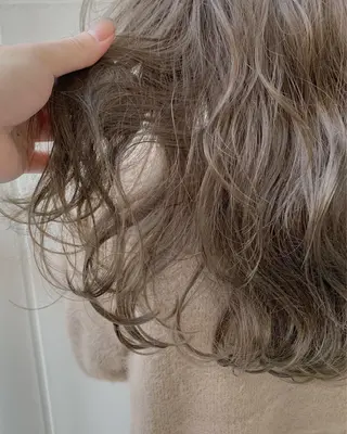 セミロング カラー ヘアアレンジ 縮毛矯正 髪質改善寺坂雄飛💐のヘアスタイル