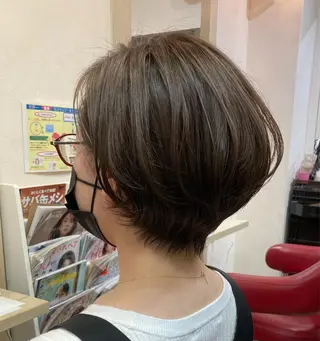 ショート カラー ショート専門 笠井翔太のヘアスタイル