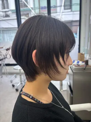 ショート 関山浩平ショート /ボブ/ヘアセットのヘアスタイル