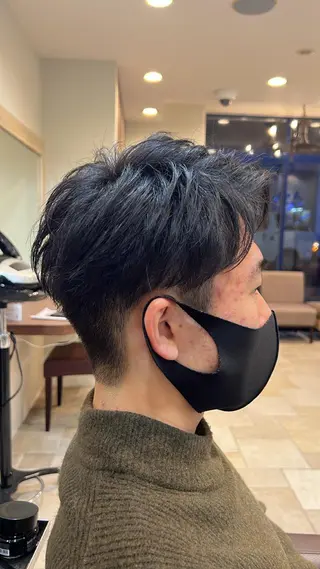 メンズ パーマ/縮毛矯正/ 店長 ・村田伊吹のヘアスタイル