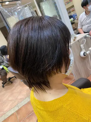 ショート カラー ☘️お悩み解決☘️ 岡部恒輝のヘアスタイル