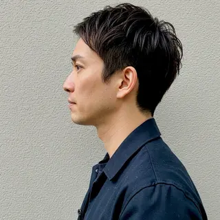 ショート カラー パーマ メンズ 🎸下北沢メンズ 人気◎🎸工藤達哉のヘアスタイル