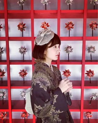 ミディアム 葛西 夏海のヘアスタイル