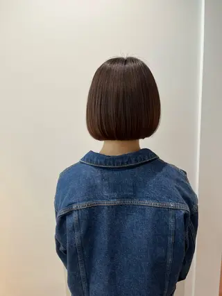 ショート マンツーマン 縮毛矯正/マユコのヘアスタイル