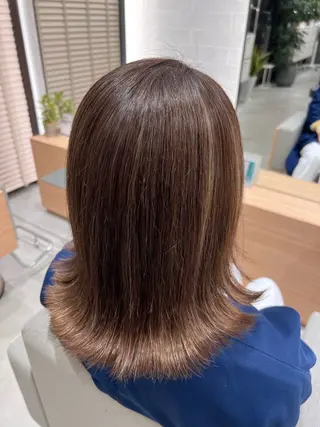 カラー 🤍 momoka🤍のヘアスタイル