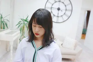 ミディアム お気軽にどうぞ ✩☪︎⋆｡IZUMIのヘアスタイル