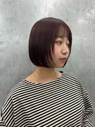 ショート 神作 汐里　江古田 /透明感カラー🌿のヘアスタイル