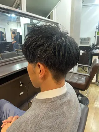 ショート メンズ 加藤 聖也のヘアスタイル