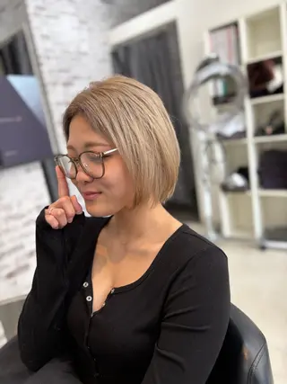 カラー シャルム所属・美容室シャルム⭐️ 清水　勇希🩷のヘアスタイル