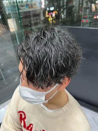 ショート パーマ メンズ 🍒KUMAGAI 🍒のヘアスタイル