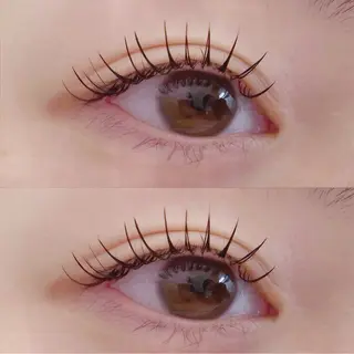 マツエク・マツパ 無料モデル 🎀misaki🎀のマツエク・マツパデザイン