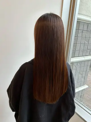 ロング かな🎀 ぷるカラー/エクステのヘアスタイル