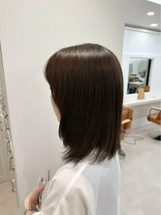 ミディアム 越後 遥/ 透明感カラー🪞🤍のヘアスタイル