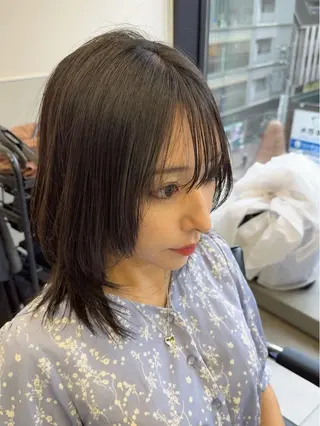 ミディアム 韓国ヘア🇰🇷 スズキのヘアスタイル