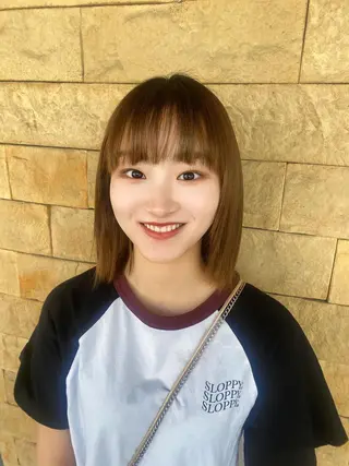 ミディアム 宇賀 芹加のヘアスタイル