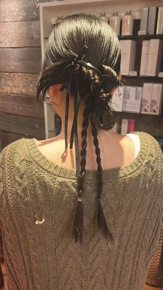 ロング 軍司 美夏のヘアスタイル