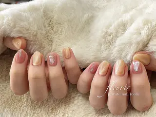 ネイル フルリール 【プライベートサロンのネイルデザイン