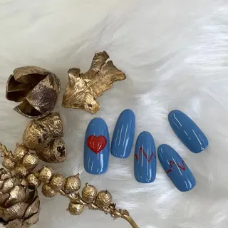 ネイル ⭐︎休業中の練習⭐︎ JNA認定講師髙橋のネイルデザイン